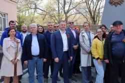 Открытие Сквера Победы